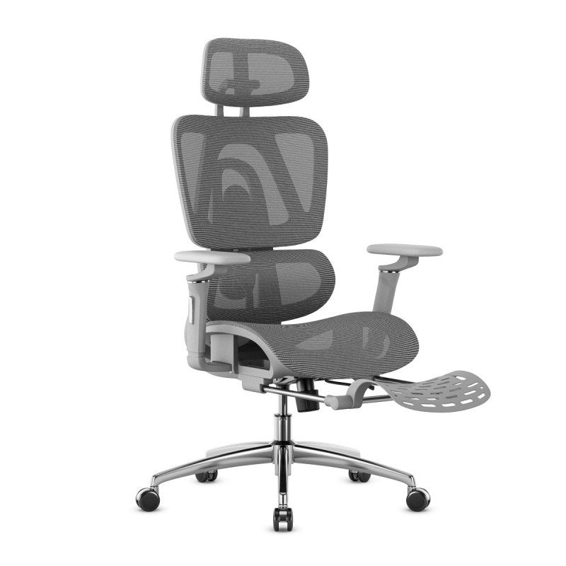 Chaise de bureau pivotante grise Expert 7.9