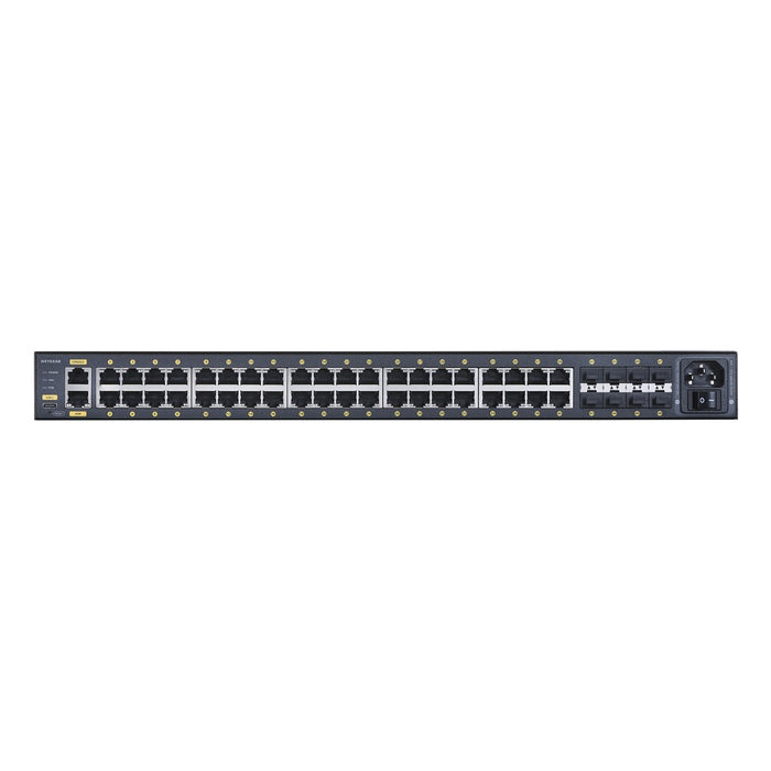NETGEAR GSM4248PX-100EUS network switch Managed L2/L3/L4 Gigabit Ethernet (10/100/1000) Power over Ethernet (PoE) Black