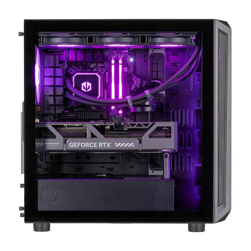 Actina 5901443411888 PC AMD Ryzen™ 7 7800X3D 32 Go de RAM DDR5 2 To SSD NVIDIA GeForce RTX 5080 Boîtier Midi-Tour Noir
