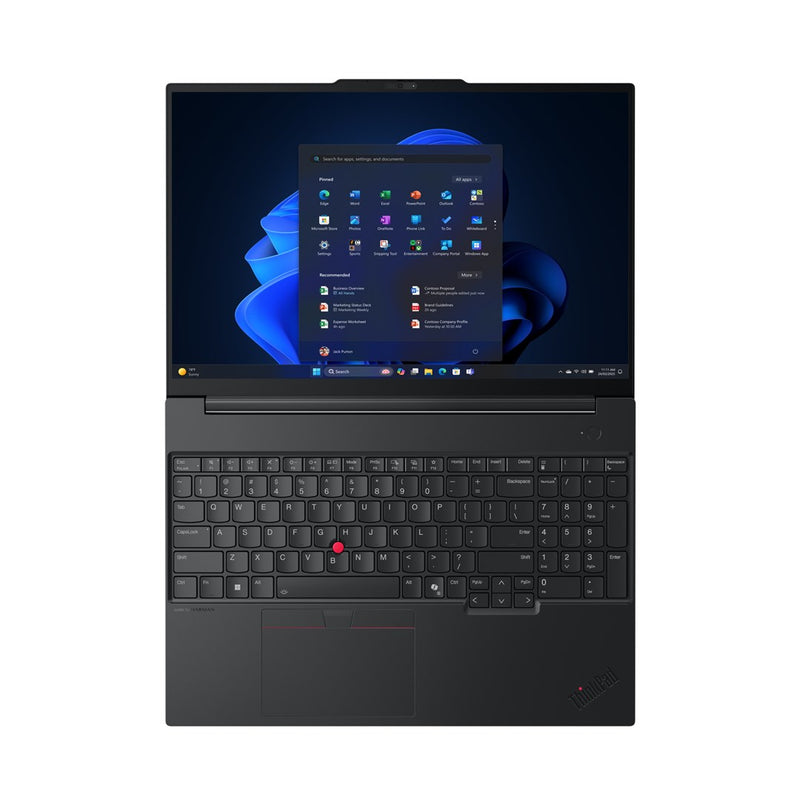 Lenovo ThinkPad E16 Gen 3 (Intel) Intel Core Ultra 7 255H Laptop 40.6 cm (16") WQXGA 16 GB DDR5-SDRAM 512 GB SSD Wi-Fi 6E (802.11ax) Windows 11 Pro En