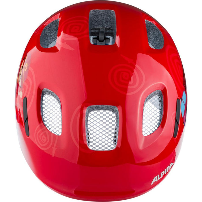 ALPINA XIMO 2 FLASH FIRE FIGHTER GLOSS Bike Helmet, Size 49-54