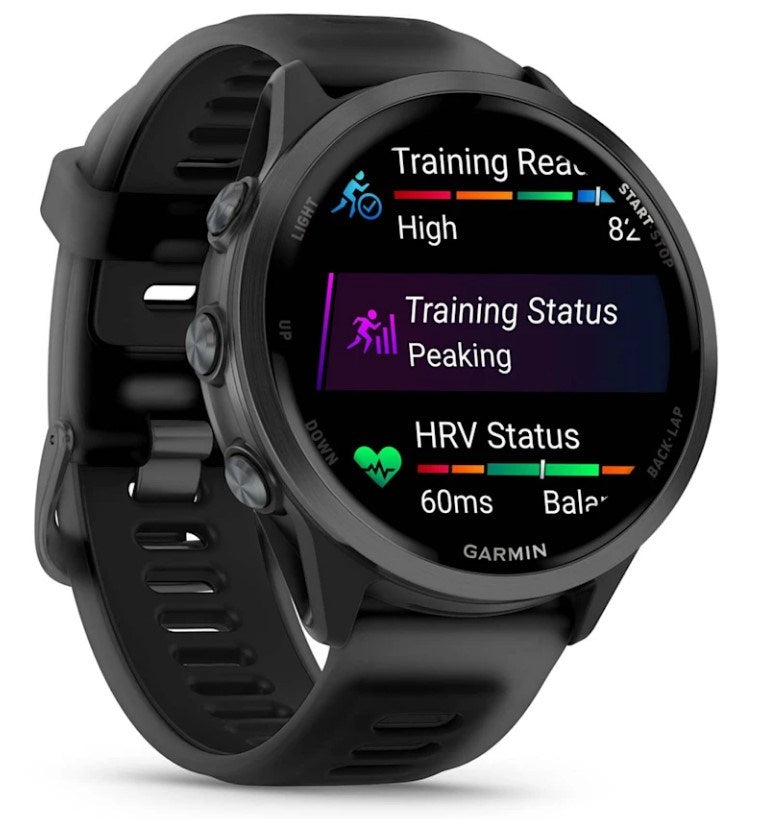 Garmin Forerunner 570 3.56 cm (1.4") AMOLED 47 mm Digital 454 x 454 pixels Touchscreen Black Wi-Fi GPS (satellite)