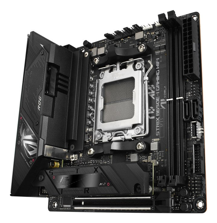 ASUS ROG Strix B650E-I Gaming WiFi - Motherboard - mini ITX - Socket AM5 - AMD B650 Chipset - USB-C 3.2 Gen 2x2, USB-C 3.2 Gen2, USB 3.2 Gen 2, USB 3.