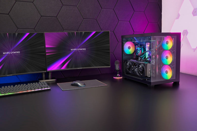 Mars Gaming MCV5 computer case Midi Tower Black