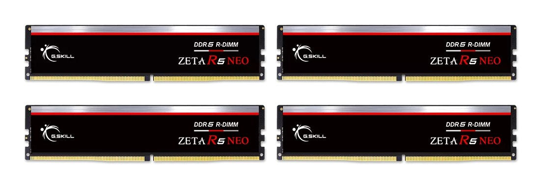 G.Skill Zeta R5 F5-6400R3239G16GQ4-ZR5NK memory module 64 GB 4 x 16 GB DDR5 288-pin DIMM ECC