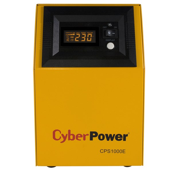 CyberPower CPS1000E onduleur (UPS) Double-conversion (en ligne) 1 kVA 700 W 2 sortie(s) CA