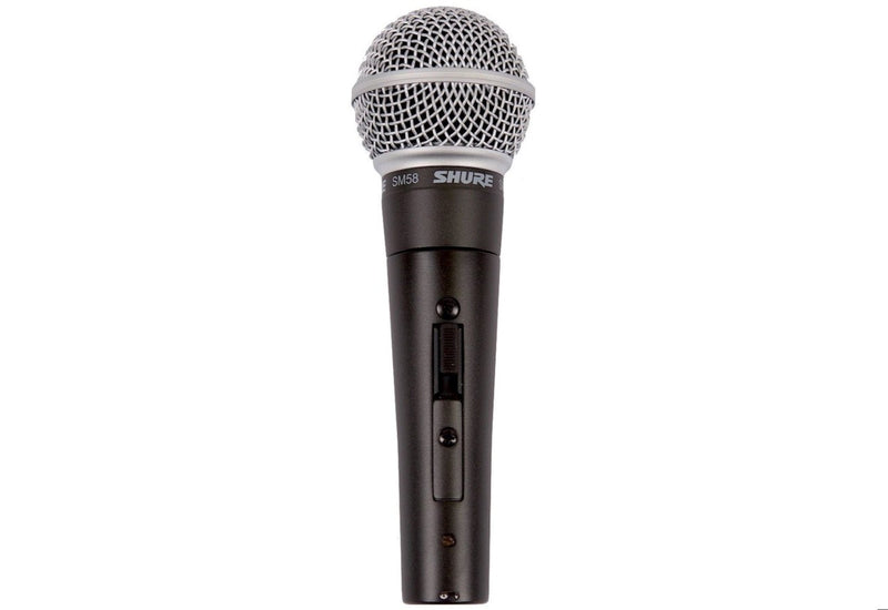 Shure SM58SE - dynamic, cardioid, vocal microphone with switch