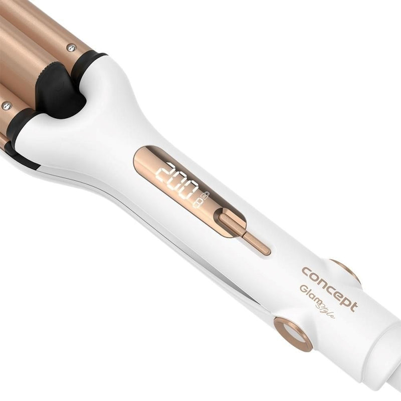 Concept KT2140 Haarstylinggerät – Waver Gold, Weiß