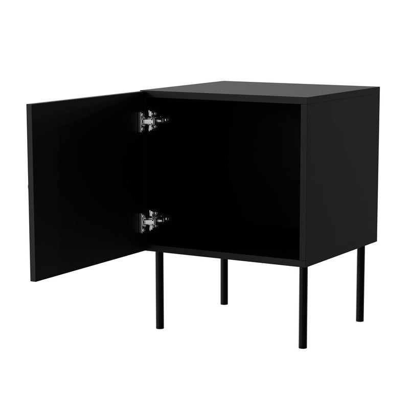 Table de chevet Cama 2 pcs PALAZZO BIS 45x39xH59 noir mat