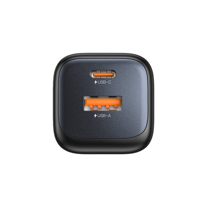 UNITEK 2x GAN 20W mains charger, black