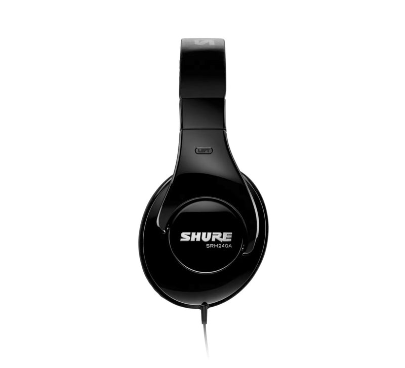 Shure SRH240A-EFS Kopfhörer, kabelgebunden, Schwarz