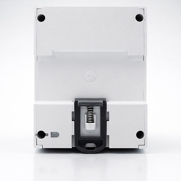Qoltec 50980 Three-phase electronic meter with reset | DIN rail energy consumption meter | 400V | 100A | LCD | LED | 4P