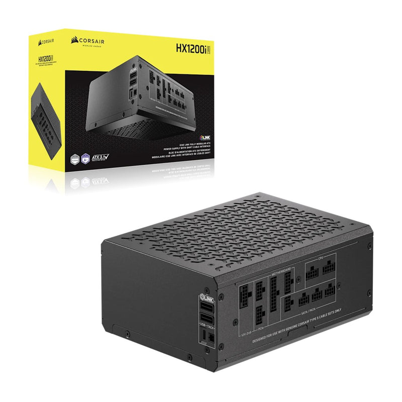 Corsair HX1200i power supply unit 1200 W 24-pin ATX ATX Black