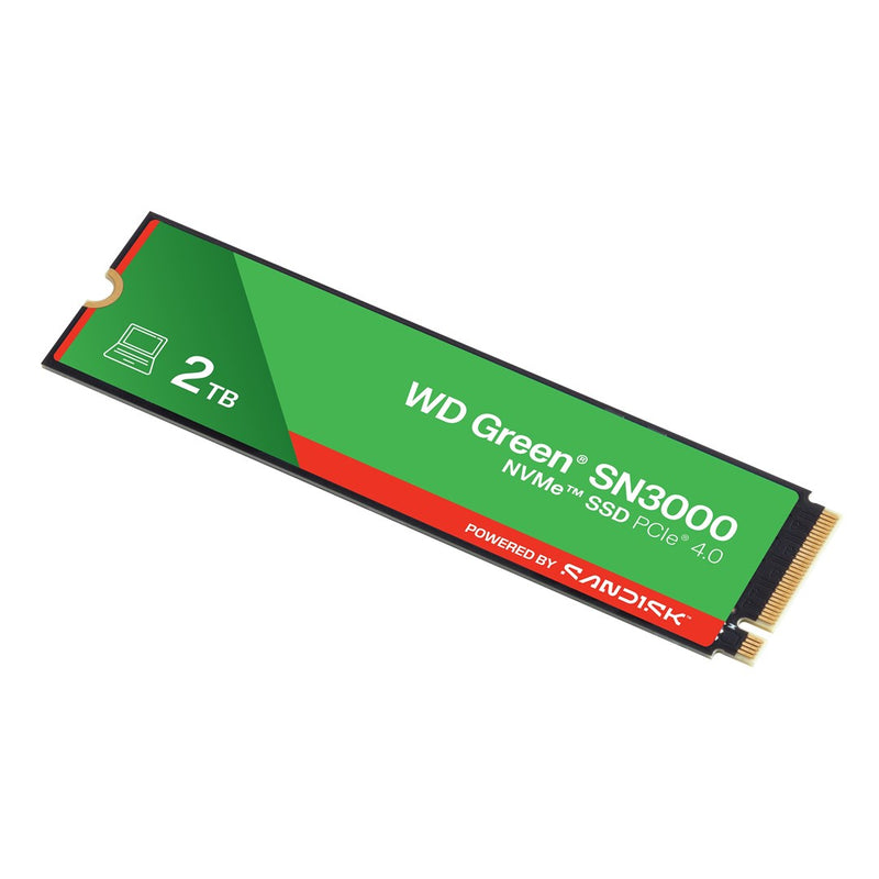 WD Green SN3000 WDS200T4G0E-00CPS0 - SSD - 2 TB - internal - M.2 2280 - PCIe 4.0 x4 (NVMe)
