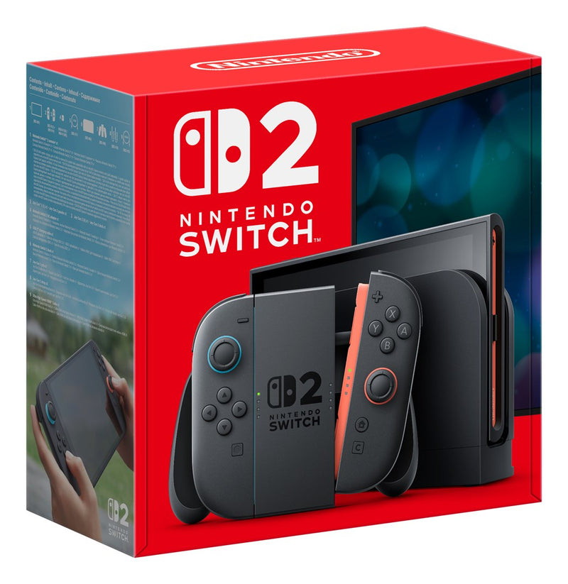 Nintendo Switch 2 portable game console 20.1 cm (7.9") 256 GB Touchscreen Wi-Fi Black