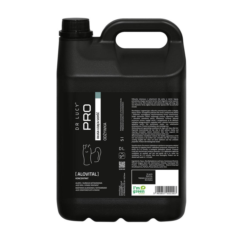 DR LUCY Alovital Long Hair – conditioner for dogs – 5 l