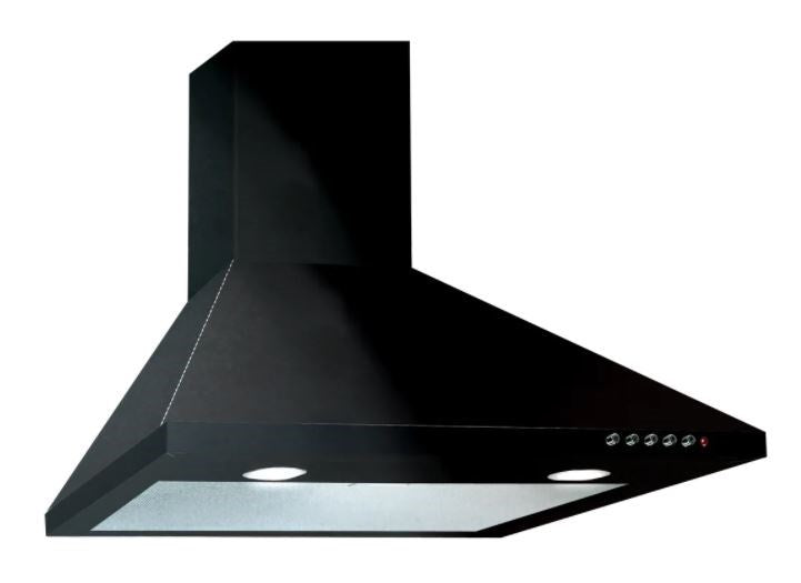 Akpo WK-4 Classic Eco Wandhaube Schwarz