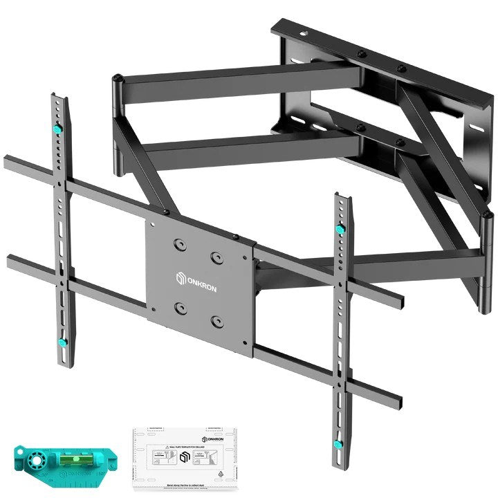 ONKRON M8L-B Swivel and tilt mount for TVs 42‘-110’ max 100 kg, with rotation, black
