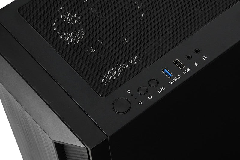 iBox CETUS 906 Midi Tower Black