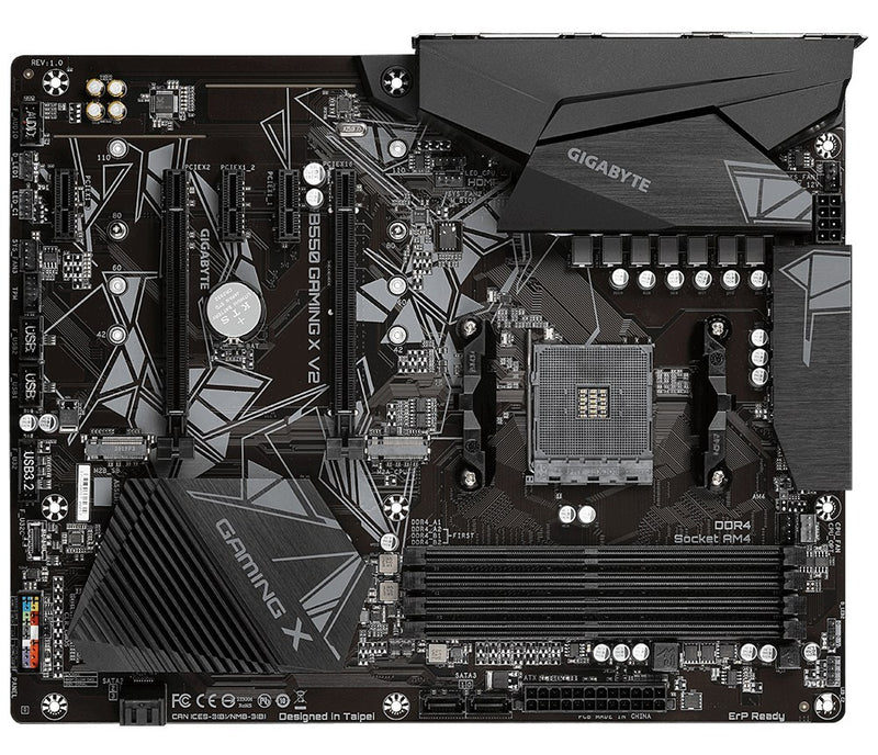 Gigabyte B550 Gaming X V2 Socket AM4 ATX AMD  B550