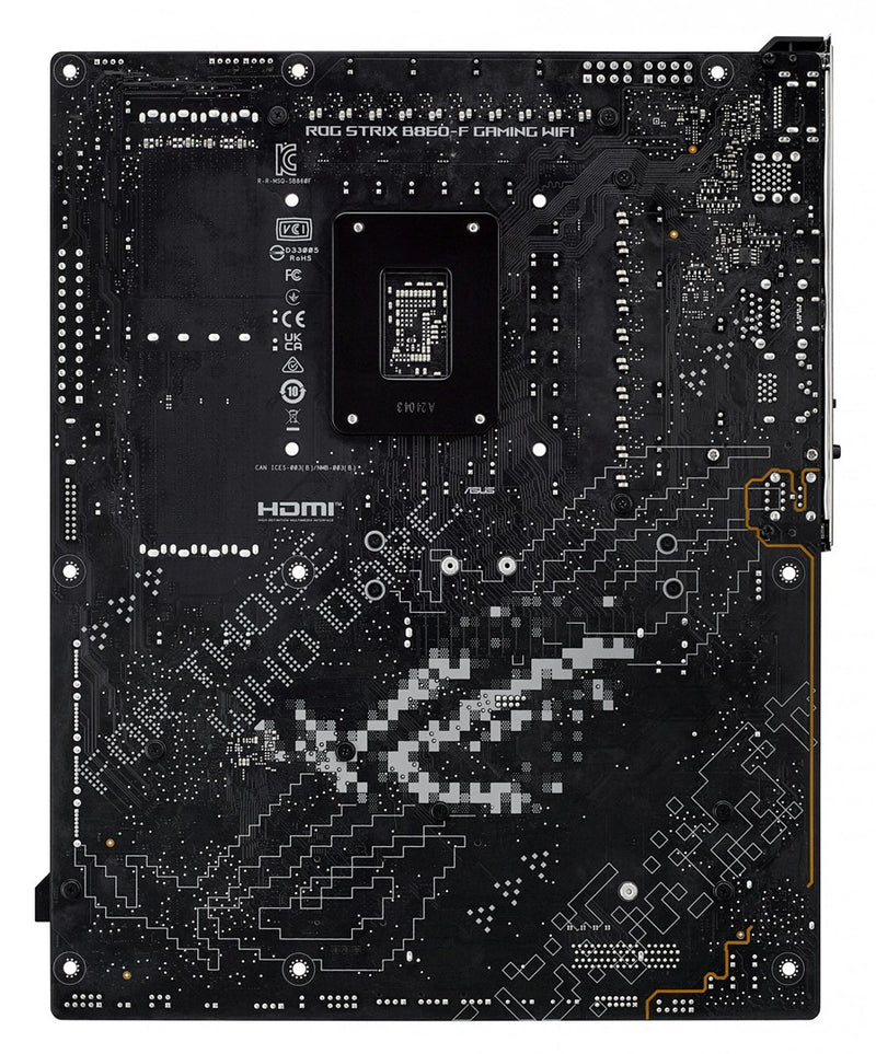 ASUS ROG STRIX B860-F GAMING WIFI - Motherboard - ATX - LGA1851 Socket - B860 Chipset - USB4, USB 3.2 Gen 2, USB-C 3.2 Gen 2x2, USB 3.2 Gen 1 - Wi-Fi