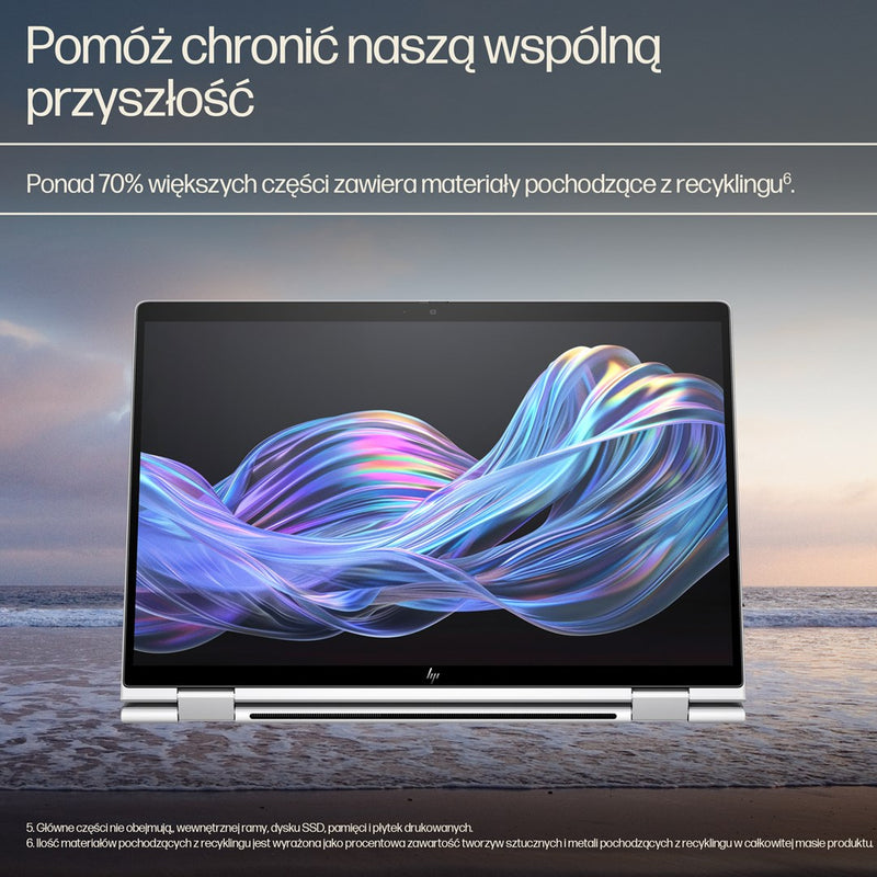 HP EliteBook X Flip G1i 14 inch Notebook Next Gen AI PC Copilot+ PC Intel Core Ultra 5 228V Hybrid (2in1) 35.6 cm (14") WUXGA Touchscreen 512 GB SSD W