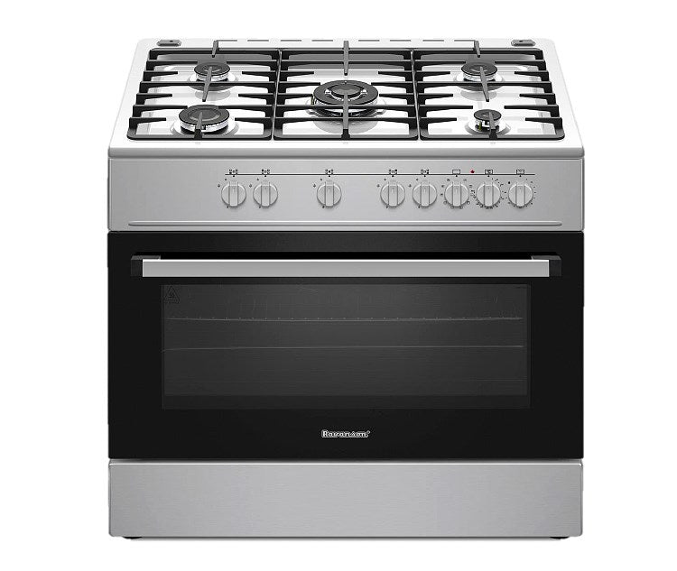 Cuisinière mixte gaz et électrique Ravanson KWGE-K90A Cheff (inox)