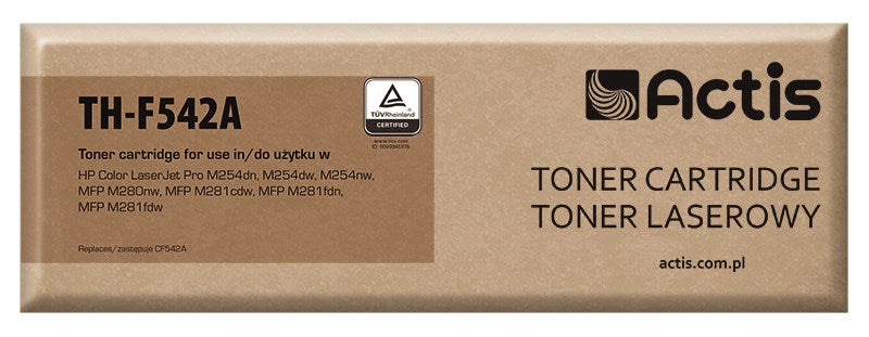 Actis TH-F542A Toner (ersetzt HP 203A HP203A CF542A; Standard; 1300 Seiten; Gelb)