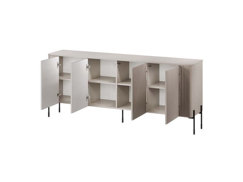 Cama VERA chest of drawers 190x40x80 cashmere matt
