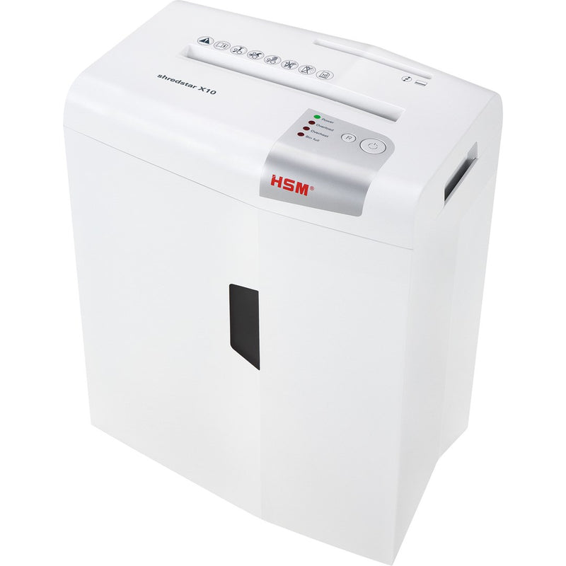 HSM Aktenvernichter shredstar X10 - Sicherheitsstufe 4 - Partikelschnitt - 4,5 x 30 mm - 10 Blatt