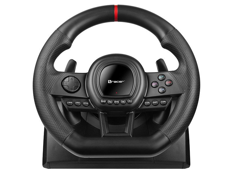Tracer SimRacer Manual Gearbox 6in1 Black Steering wheel + pedals + shifter Analogue Nintendo Switch, PC, PlayStation 4, Playstation 3, Xbox One, Xbox
