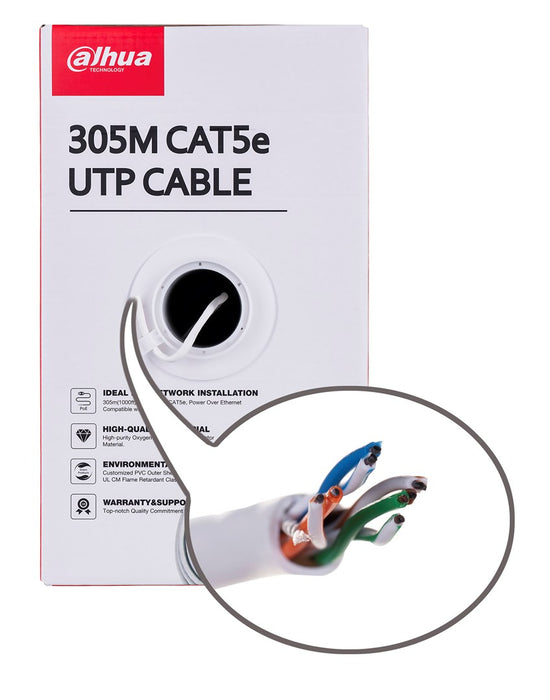 Dahua Technology PFM920I-5EUN networking cable 305 m Cat5e U/UTP (UTP)