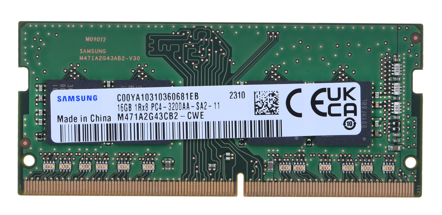 Integral 16GB LAPTOP RAM MODULE DDR4 3200MHZ EQV. TO M471A2G43CB2-CWE FOR SAMSUNG memory module 1 x 16 GB