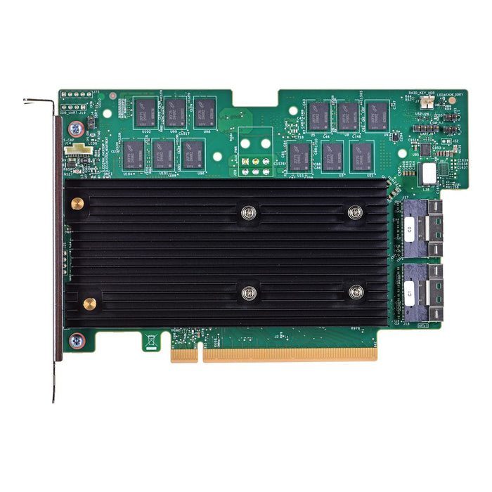 Broadcom MegaRAID 9670W-16i - Storage controller (RAID) - 16 Channel - SATA 6Gb/s / SAS 24Gb/s / PCIe 4.0 (NVMe) - RAID 0, 1, 10, 5, 50, 6, 60 - PCIe