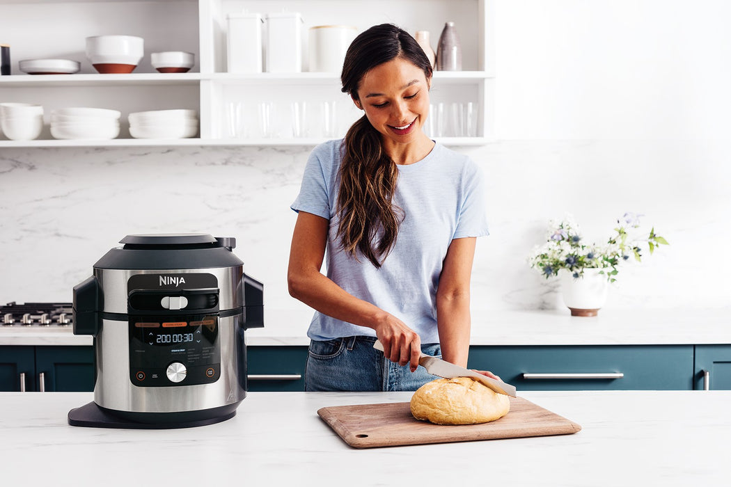 Ninja OL750EU multi cooker 7.5 L 1760 W Black, Stainless steel