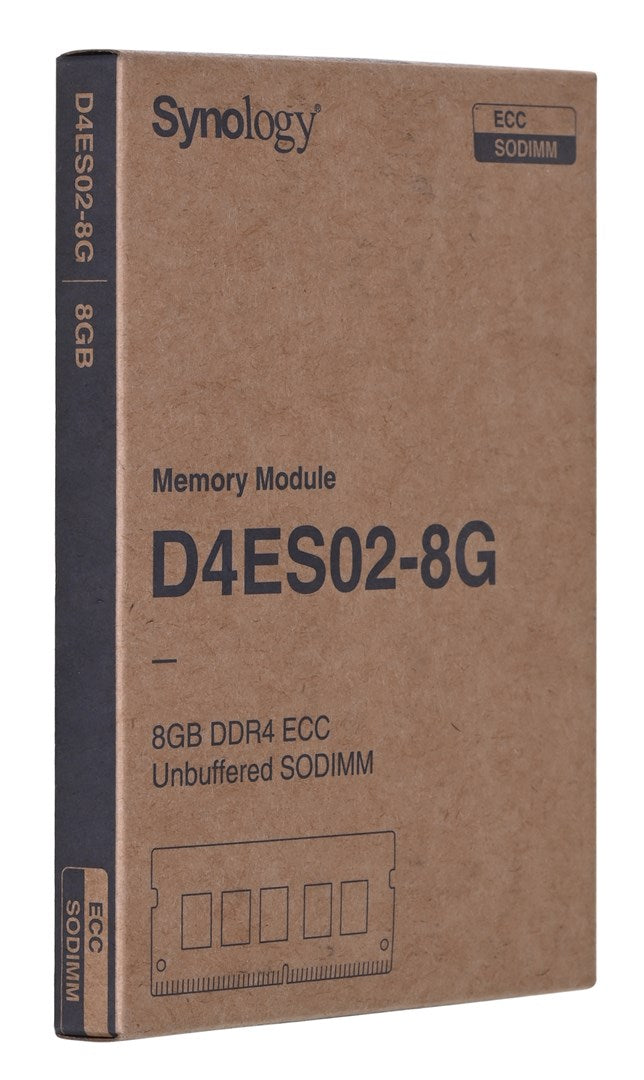 Synology D4ES02-8G memory module 8 GB 1 x 8 GB DDR4 ECC