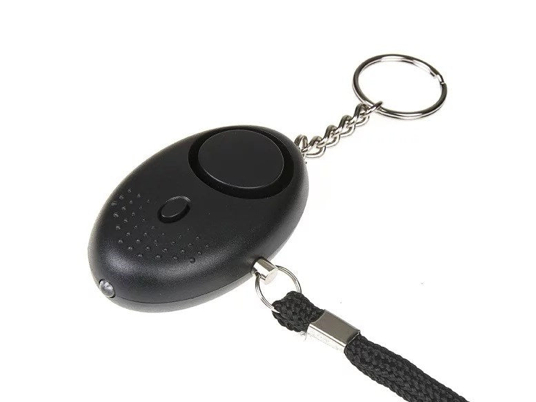 Personal alarm GUARD SCORPION siren 120 dB  LED flashlight Black (YC-003-BL)