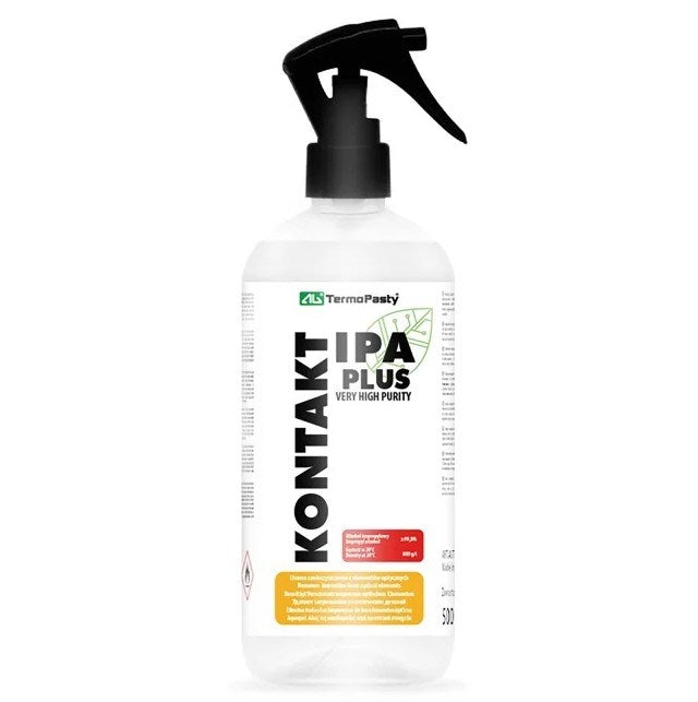 KONTAKT IPA PLUS. High purity alcohol isopropyl. Removes all impurities from optical elements. Leaves no marks or stains. Has degreasing properties. P