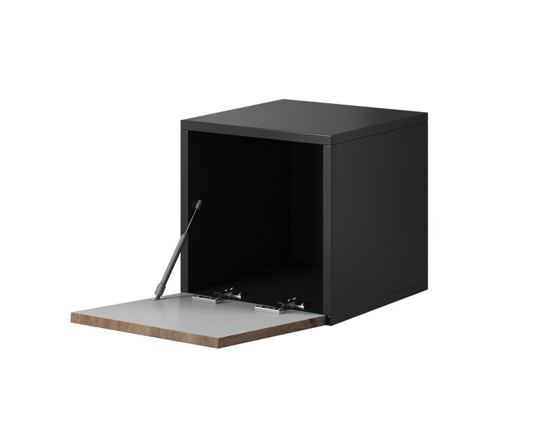 Cama full storage cabinet ROCO RO5 37/37/39 black/black/black