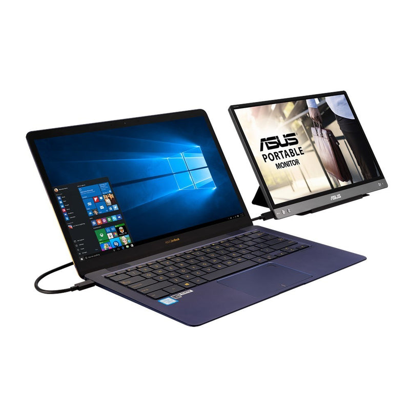 ASUS MB14AC Computer Monitor 35,6 cm (14 Zoll) 1920 x 1080 Pixel Full HD Grau