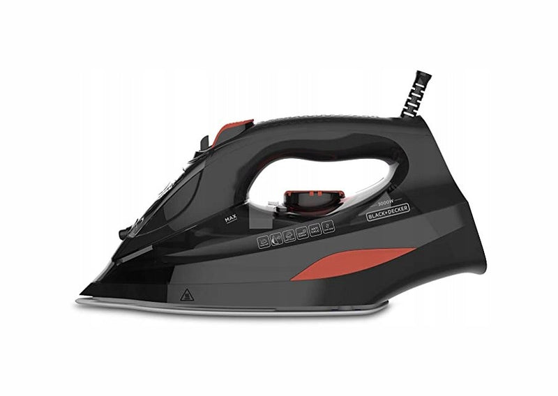 Dampfbügeleisen Black+Decker BXIR3000E (3000W; schwarz)