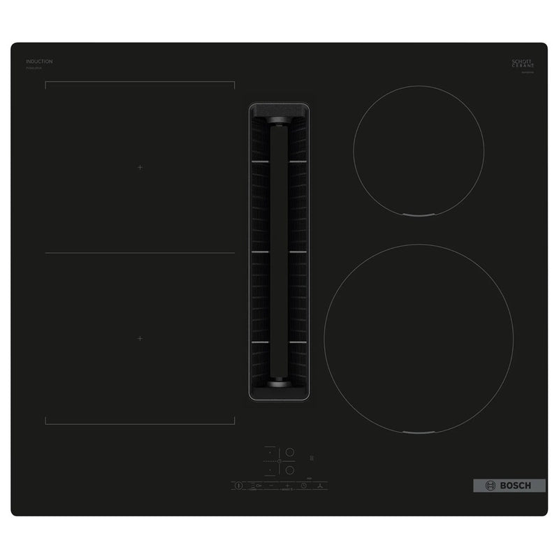 Bosch Serie 4 PVS611B16E Table de cuisson Noir Intégré 59,2 cm Plaque à induction 4 zone(s)
