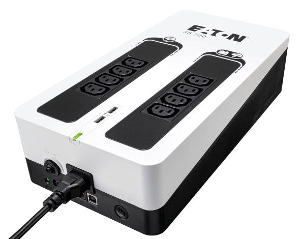 Eaton 3S 700 - UPS - AC 220-240 V - 420 watt - 700 VA - 1-phase - USB - output connectors: 8