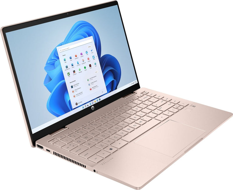 HP Pavilion x360 14-ek2000ny Core i5 120U 14" FHD Touch IPS 60Hz 300 nits 16GB DDR4 512GB SSD 5MP camera 43Wh Win11 Pale Golden Rose 2-year warranty