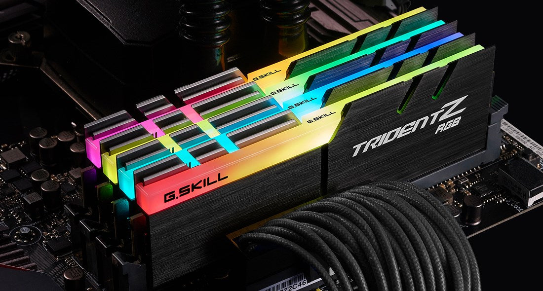 G.Skill Trident Z RGB F4-4000C18Q-128GTZR memory module 128 GB 4 x 32 GB DDR4 288-pin DIMM
