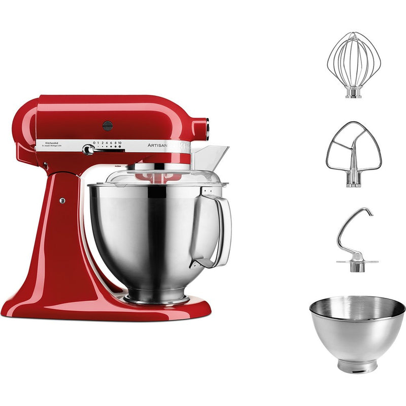 Kitchenaid 5KSM185PSEER 4,8l Küchenmaschine, rot