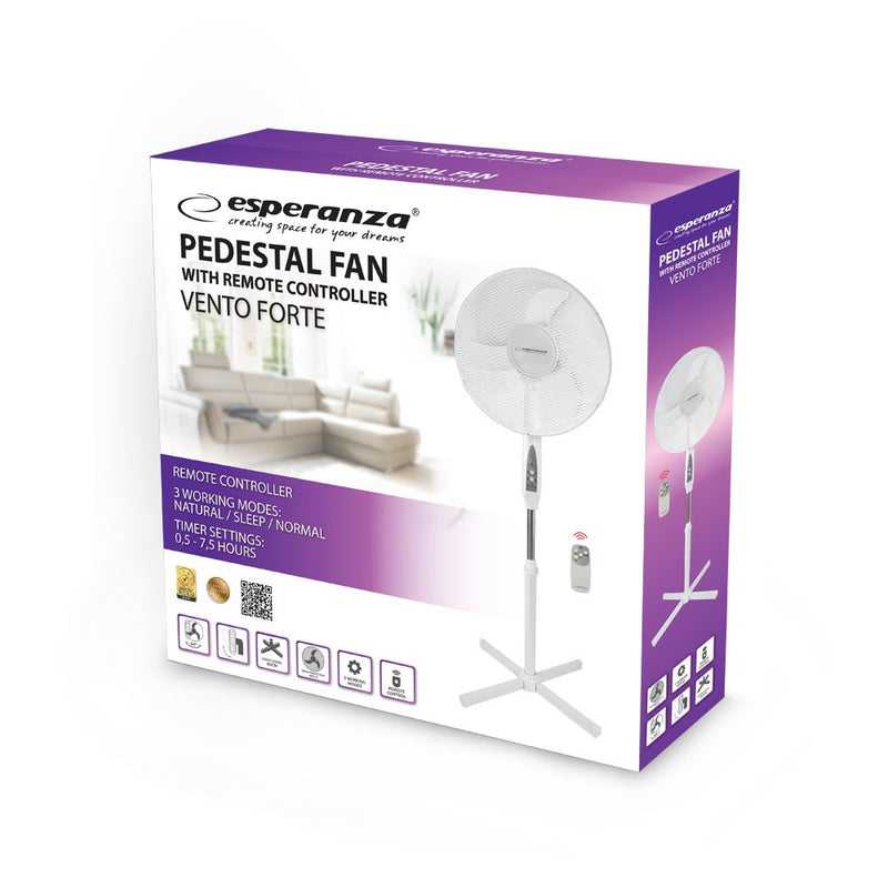 Esperanza EHF007WW Standing Fan White