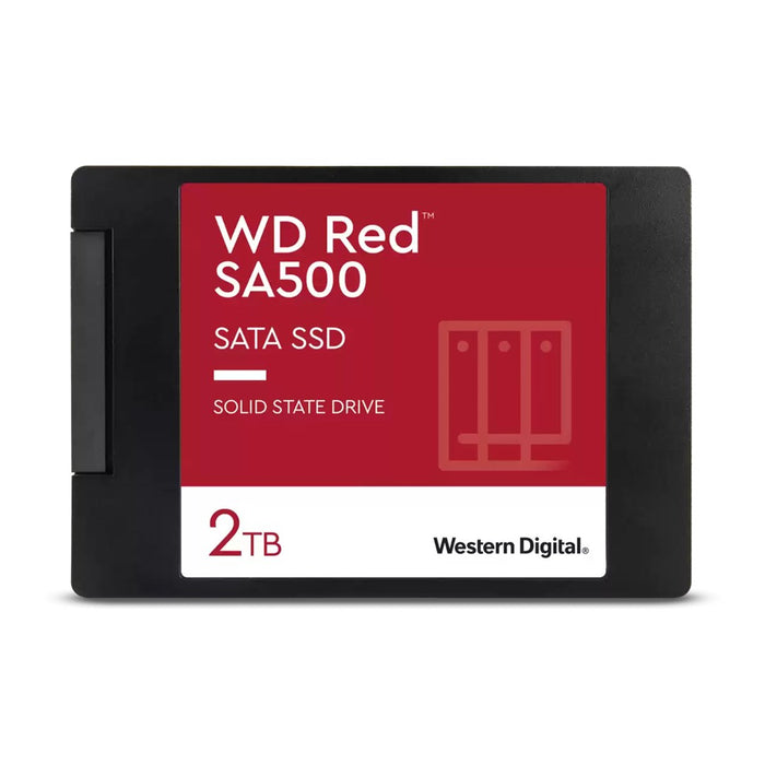 WD Red SA500 WDS200T2R0A-68CKB0 - SSD - 2 TB - internal - 2.5" - SATA 6Gb/s