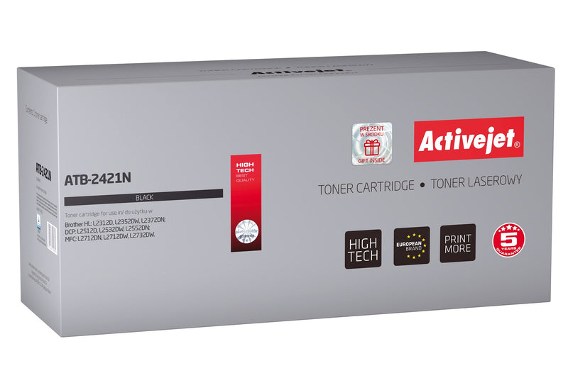 Activejet ATB-2421N Toner (ersetzt Brother TN-2421; Supreme; 3000 Seiten; schwarz)