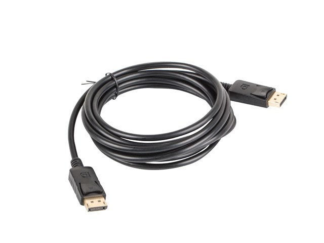 Lanberg CA-DPDP-10CC-0030-BK DisplayPort cable 3 m Black